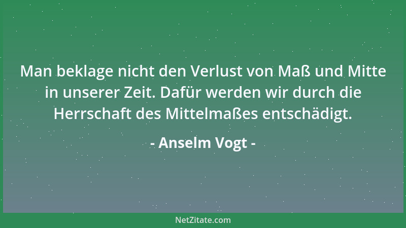 Anselm Vogt - Der Ordnungsliebhaber verhinderte das von ihm gefürchtete Durcheinander, indem er seine Gedanken zu einer Art...
