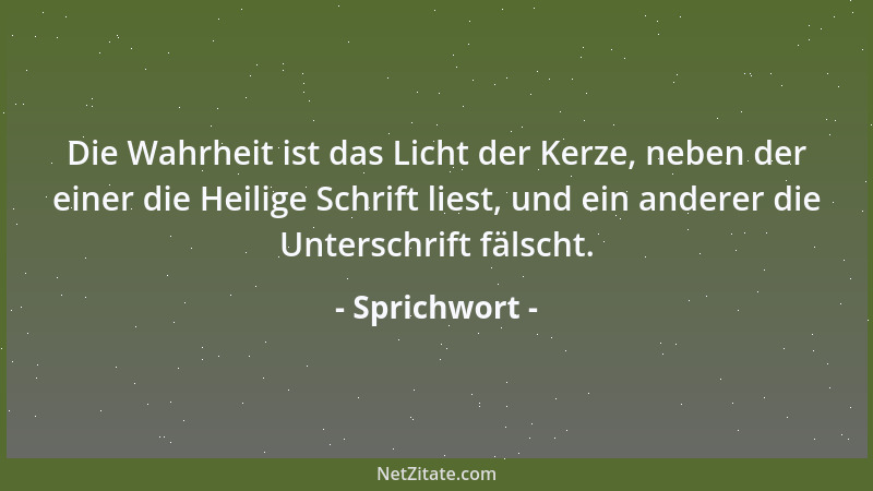 Sprichwort - Das vergangene Jahr sei dir eine nützliche Lehrstunde....