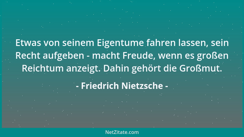 Friedrich Nietzsche - Gott ist tot! Gott bleibt tot! Und wir haben ihn getötet. Wie trösten wir uns, die Mörder aller Mörde...