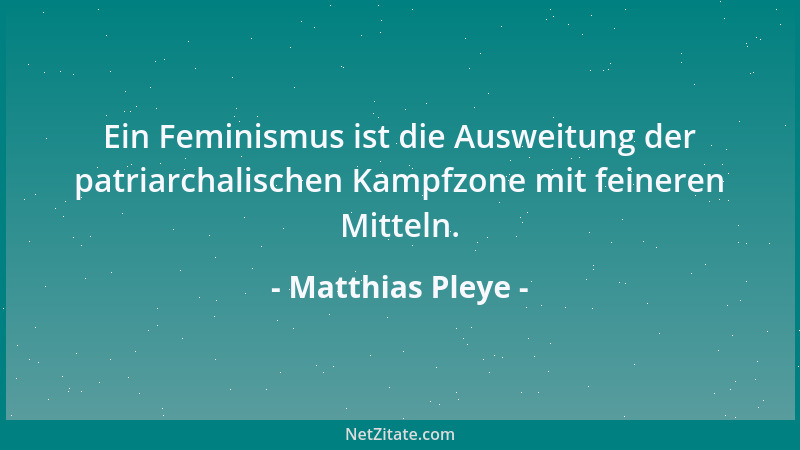 Matthias Pleye - Wer glücklich ist, hat nichts begriffen - oder alles....