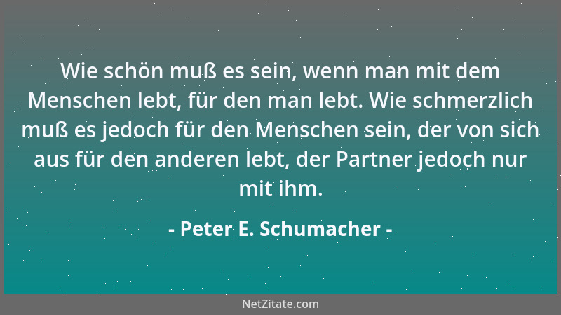 Peter E. Schumacher - Nie war Gier ein so exponierter Bestandteil inmitten Regierung wie in dieser....