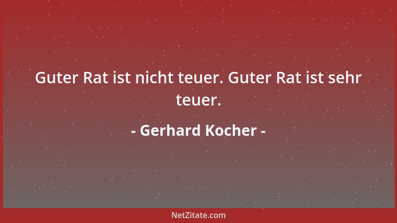 Gerhard Kocher - Pressefreiheit nützt nur, wenn es unbequeme Journalisten gibt....