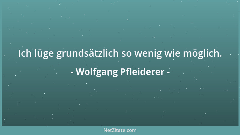 Wolfgang Pfleiderer - Grundsätze - Schwächen in Männerkleidung....