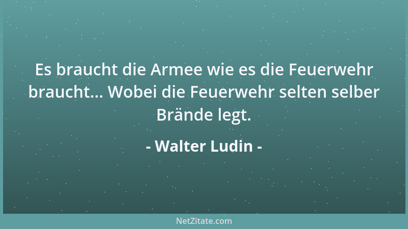 Walter Ludin - Viele Ohren wären dankbar, wenn es Schönheitsoperationen für Stimmen gäbe....