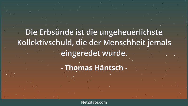 Thomas Häntsch - Ausnahmen sind die Freigeister im Regelwerk....