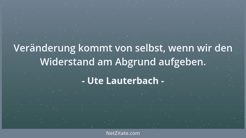 Ute Lauterbach - Eine Partnerschaft ist oft eine Leidbedienstation....