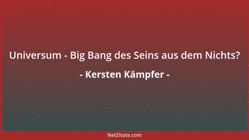 Kersten Kämpfer - Träume verändern die Welt... und uns....