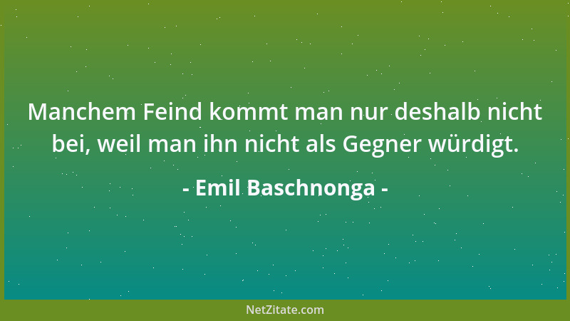 Emil Baschnonga - Ein krisensicherer Teller muss unzerbrechlich sein, spülmaschinenfest und mikrowellensicher. So ein Telle...