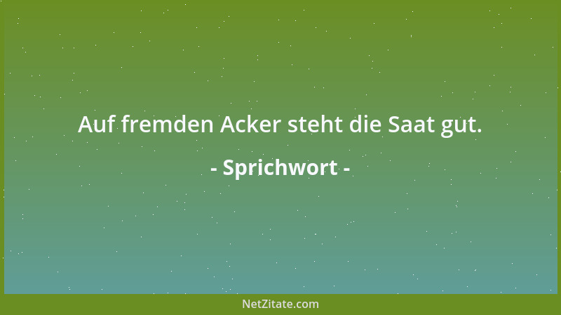 Sprichwort - Bist du leer im Beutel, so ist alles eitel....