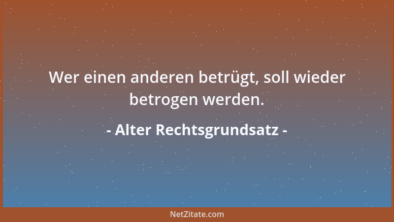 Alter Rechtsgrundsatz - Das Mehr gilt....