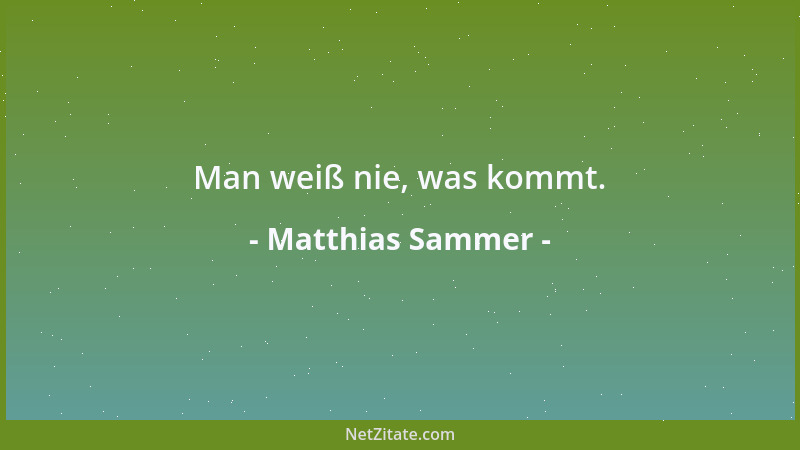 Matthias Sammer - Was können wir dafür, dass wir jetzt da oben stehen?...