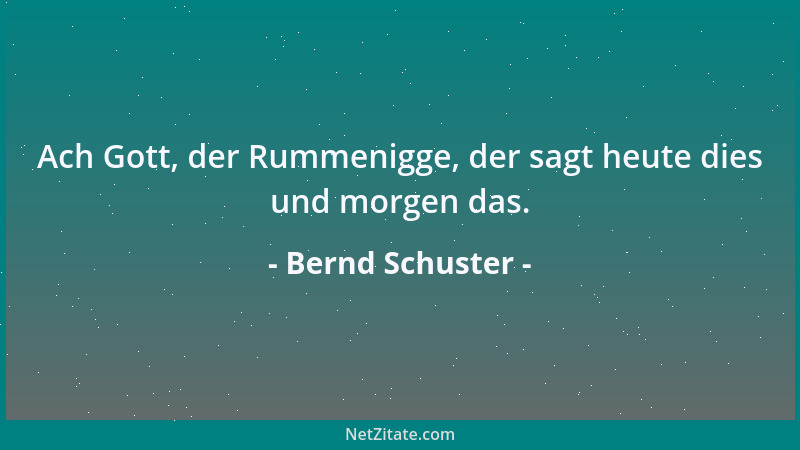 Bernd Schuster - Große Spieler haben immer von der Improvisation gelebt....