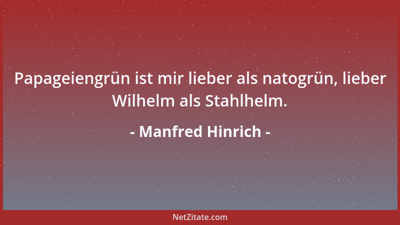 Manfred Hinrich - Ich ist kein Loch mit Wir am Rand....