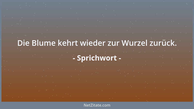 Sprichwort - Die Zweige, die am meisten tragen, hängen am tiefsten....