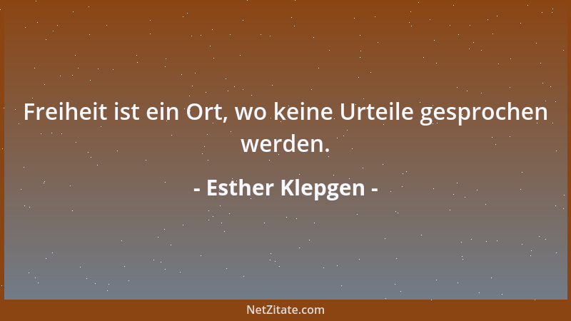 Esther Klepgen - Vorsicht vor Maßstäben, die zu Gitterstäben werden....