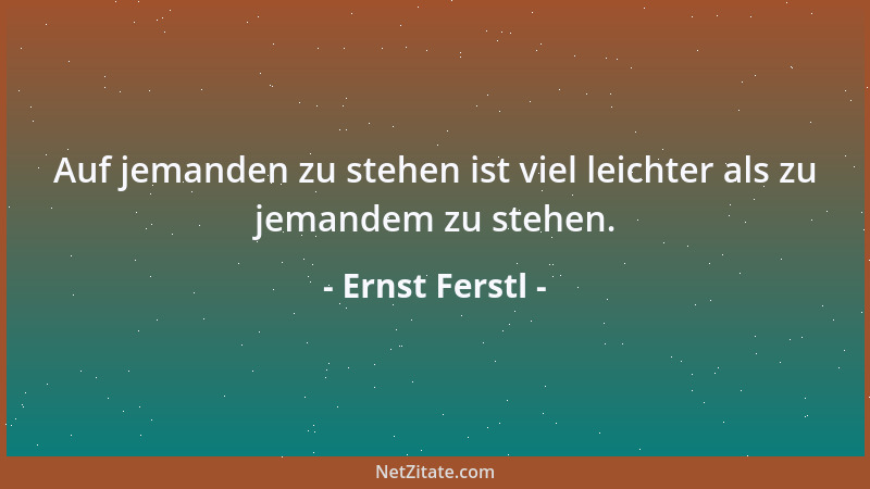 Ernst Ferstl - Steigerung: gescheit gescheiter gescheitert....