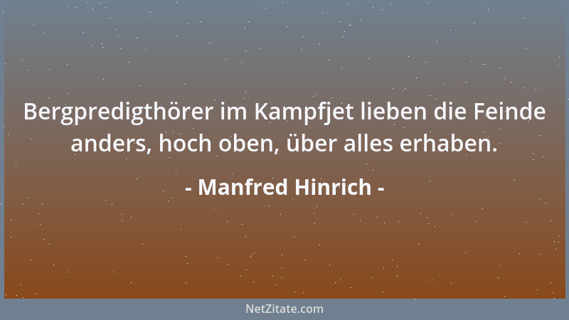 Manfred Hinrich - Der Kuß sitzt fest im Lippengedächtnis....