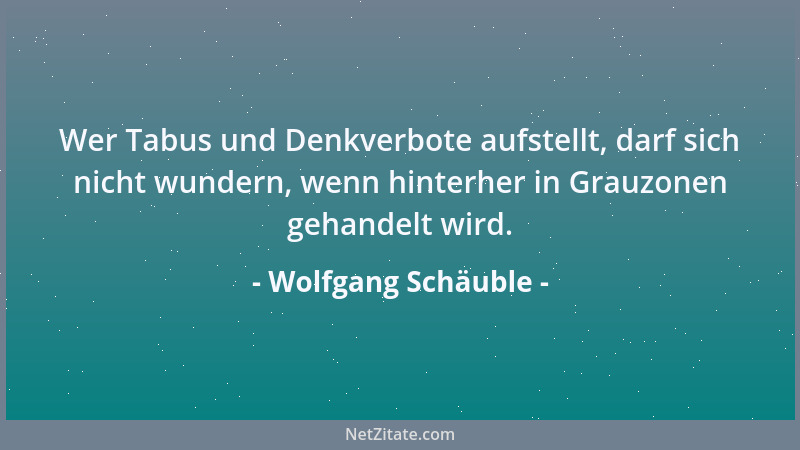 Wolfgang Schäuble - Ich bleibe Finanzminister, solange ich davon überzeugt bin, dass ich der Verantwortung für dieses Amt g...