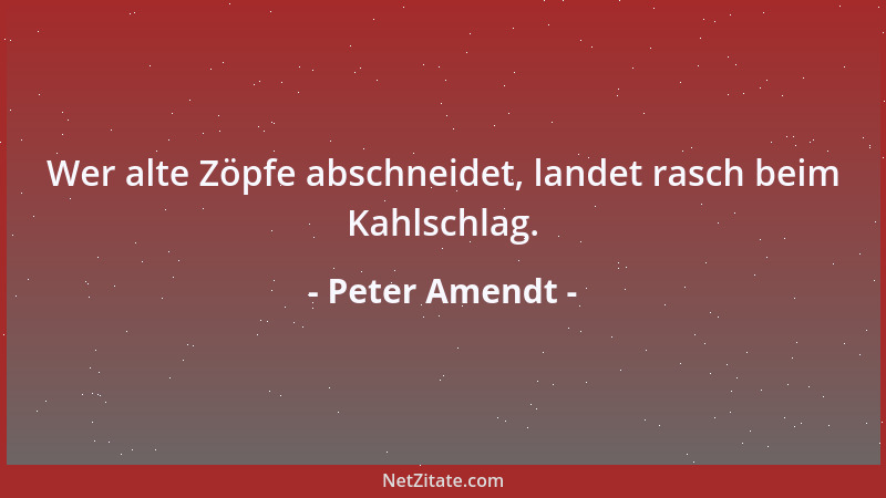Peter Amendt - Die letzte Stunde ist immer die wichtigste im Leben....