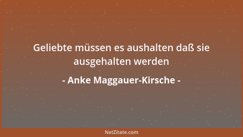 Anke Maggauer-Kirsche - Die Erinnerung wird auf einem Auge blind...