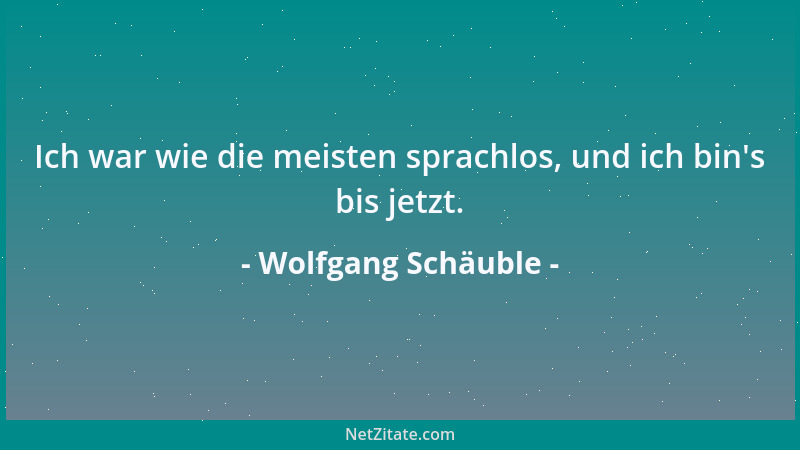 Wolfgang Schäuble - In dem Moment, in dem man das Alt werden akzeptiert, merkt man, dass man neue Freiheiten bekommt....