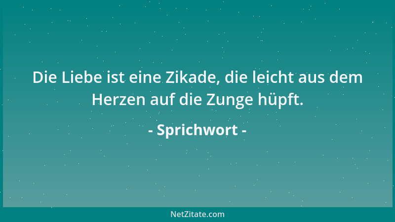 Sprichwort - Die Armen sind die Boten des Himmels....