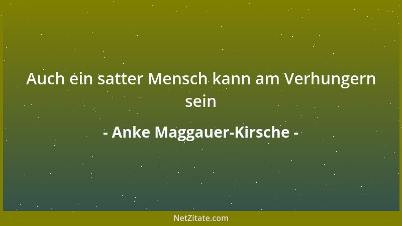 Anke Maggauer-Kirsche - Langsam werde ich schneller älter...
