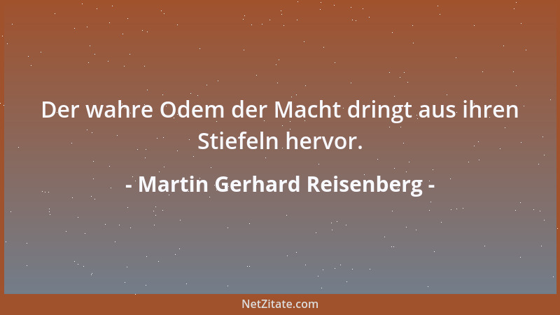 Martin Gerhard Reisenberg - Hoffen sie auf gutes Regierungswetter, verschmähen selbst Fürsten keine Bauernregeln....