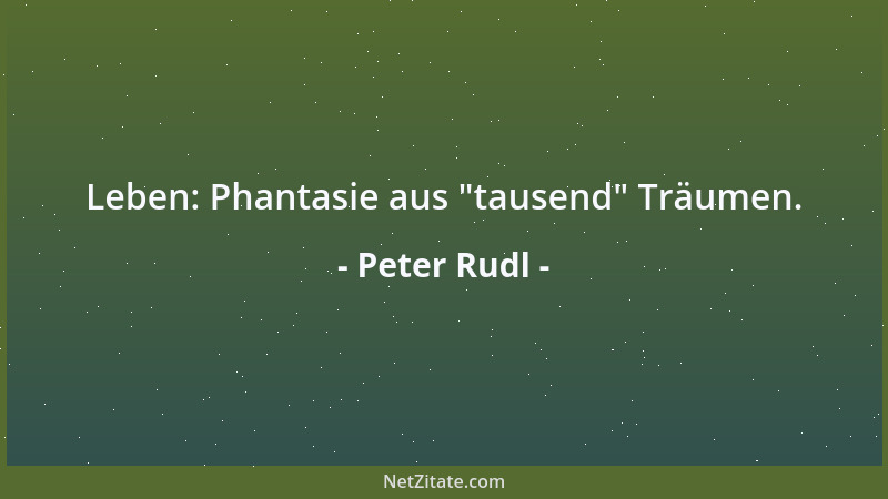 Peter Rudl - Philosophie ist der Wellenschlag kritischen Glaubens....